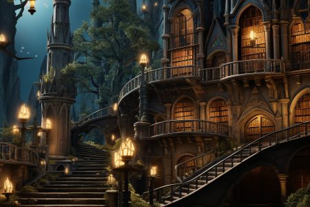 The Castle on the Cliff: Majestic, Magic, Manoir