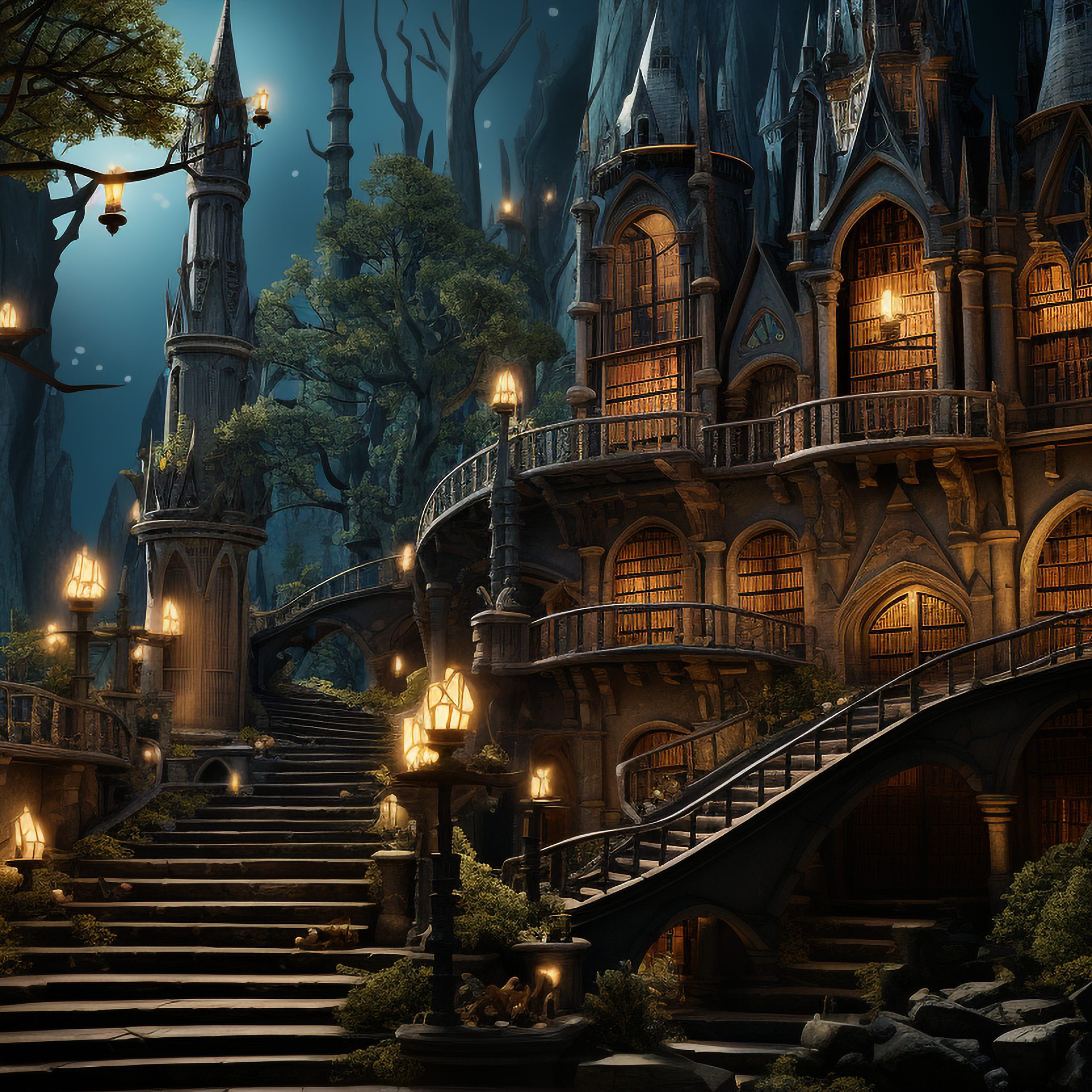 The Castle on the Cliff: Majestic, Magic, Manoir
